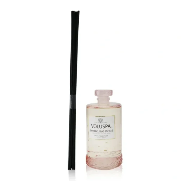 Voluspa Reed Diffuser - Sparkling Rose 192ml/6.5oz - Fresh Bloom Skin - Premium Skincare Solutions for Nourished, Hydrated, and Radiant Skin Every Day