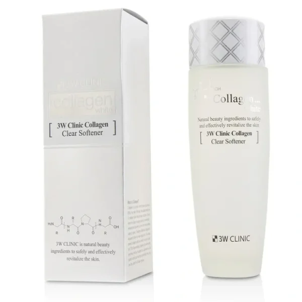 3W Clinic Collagen White Clear Softener 150ml/5oz - Fresh Bloom Skin - Premium Skincare Solutions for Nourished, Hydrated, and Radiant Skin Every Day
