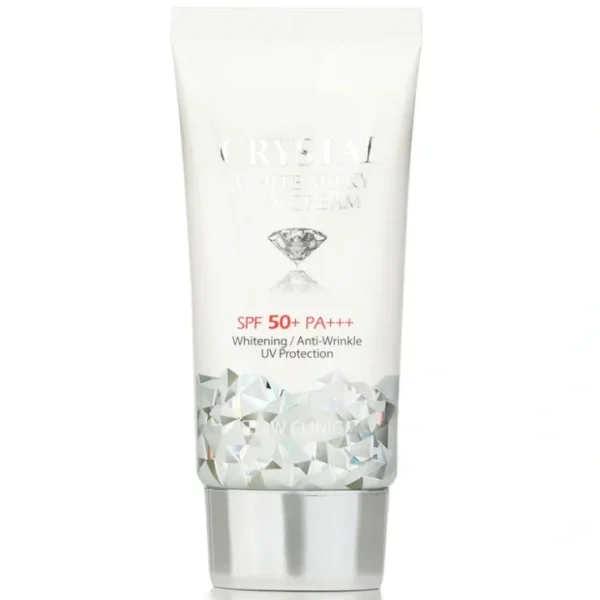 3W Clinic Crystal White Milky Sun Cream SPF 50+/PA+++ 50ml - Fresh Bloom Skin - Premium Skincare Solutions for Nourished, Hydrated, and Radiant Skin Every Day