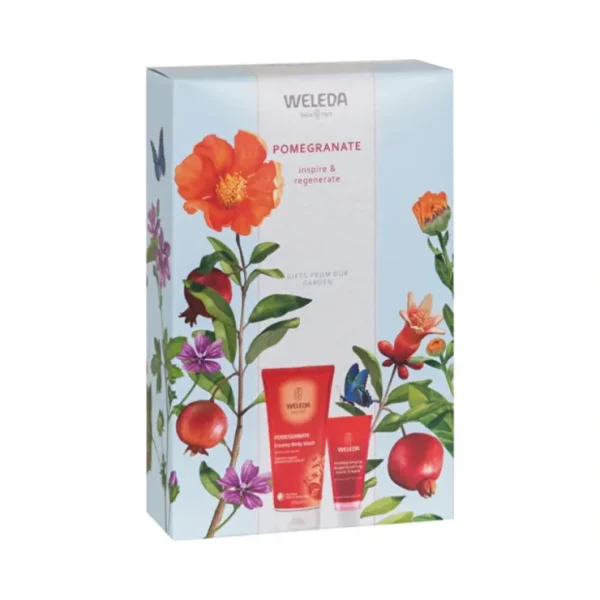 Weleda Pomegranate Inspire & Regenerate Pack - Fresh Bloom Skin - Premium Skincare Solutions for Nourished, Hydrated, and Radiant Skin Every Day