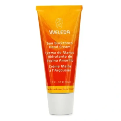 Weleda Sea Buckthorn Hand Cream 50ml/1.7oz - Fresh Bloom Skin - Premium Skincare Solutions for Nourished, Hydrated, and Radiant Skin Every Day