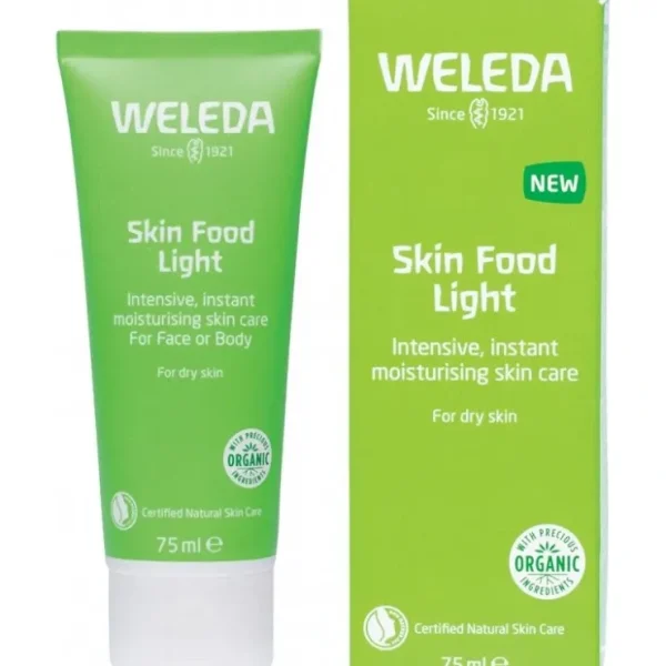 Weleda Skin Food Light 75ml - Fresh Bloom Skin - Premium Skincare Solutions for Nourished, Hydrated, and Radiant Skin Every Day