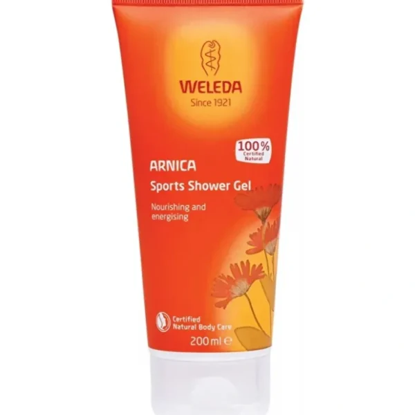 Weleda Sport Energising Shower Gel Arnica 200ml - Fresh Bloom Skin - Premium Skincare Solutions for Nourished, Hydrated, and Radiant Skin Every Day