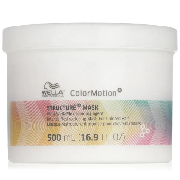 Wella ColorMotion+ Structure Mask 500ml/16.9oz - Fresh Bloom Skin - Premium Skincare Solutions for Nourished, Hydrated, and Radiant Skin Every Day