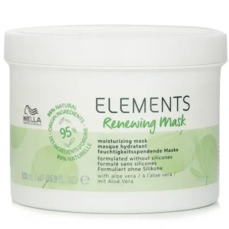 Wella Elements Renewing Mask 500ml/16.9oz - Fresh Bloom Skin - Premium Skincare Solutions for Nourished, Hydrated, and Radiant Skin Every Day