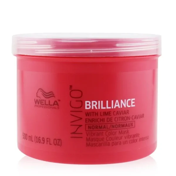 Wella Invigo Brilliance Vibrant Color Mask - # Normal 500ml/16.9oz - Fresh Bloom Skin - Premium Skincare Solutions for Nourished, Hydrated, and Radiant Skin Every Day
