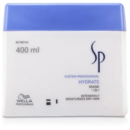 Wella SP Hydrate Mask (Intensively Moisturises Dry Hair) 400ml/13.33oz - Fresh Bloom Skin - Premium Skincare Solutions for Nourished, Hydrated, and Radiant Skin Every Day