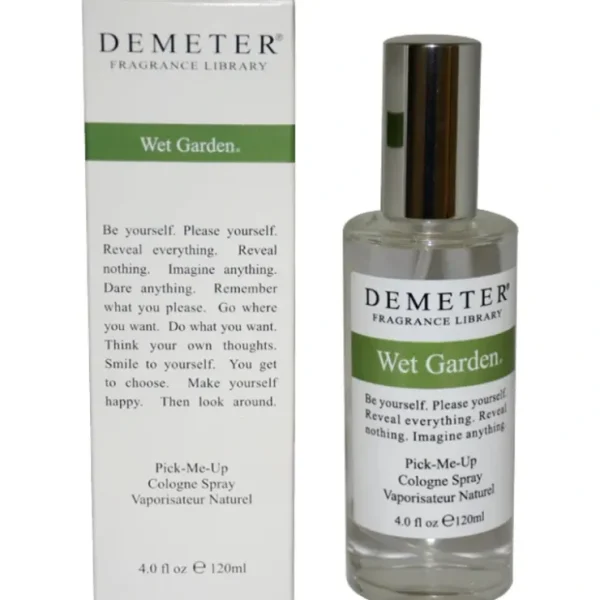Wet Garden by Demeter for Women - 4 oz Cologne Spray - Fresh Bloom Skin - Premium Skincare Solutions for Nourished, Hydrated, and Radiant Skin Every Day