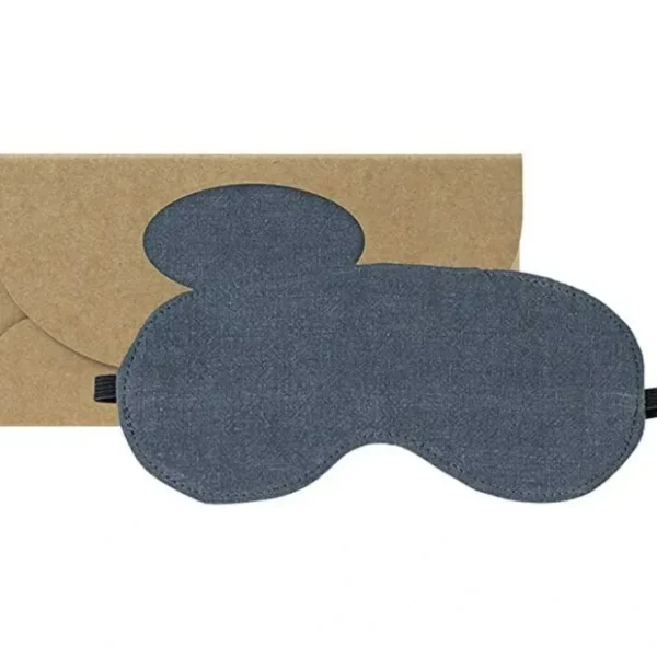 Wheatbags Love Eye Mask Luxe Linen Ocean - Fresh Bloom Skin - Premium Skincare Solutions for Nourished, Hydrated, and Radiant Skin Every Day