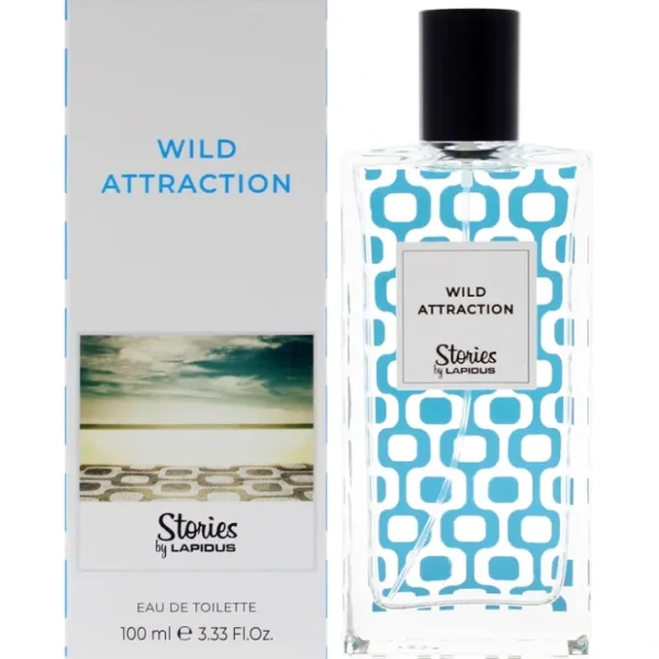 Wild Attraction by Ted Lapidus for Men - 3.33 oz EDT Spray - Fresh Bloom Skin - Premium Skincare Solutions for Nourished, Hydrated, and Radiant Skin Every Day