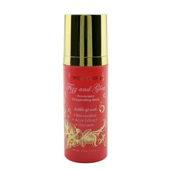 Winky Lux Fizz & Glow Resveratrol Oxygenating Mask 45ml/1.52oz - Fresh Bloom Skin - Premium Skincare Solutions for Nourished, Hydrated, and Radiant Skin Every Day