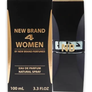 4 Women by New Brand for Women - 3.3 oz EDP Spray - Fresh Bloom Skin - Premium Skincare Solutions for Nourished, Hydrated, and Radiant Skin Every Day