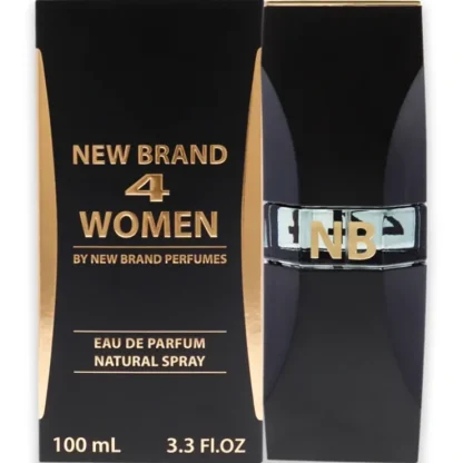 4 Women by New Brand for Women - 3.3 oz EDP Spray - Fresh Bloom Skin - Premium Skincare Solutions for Nourished, Hydrated, and Radiant Skin Every Day