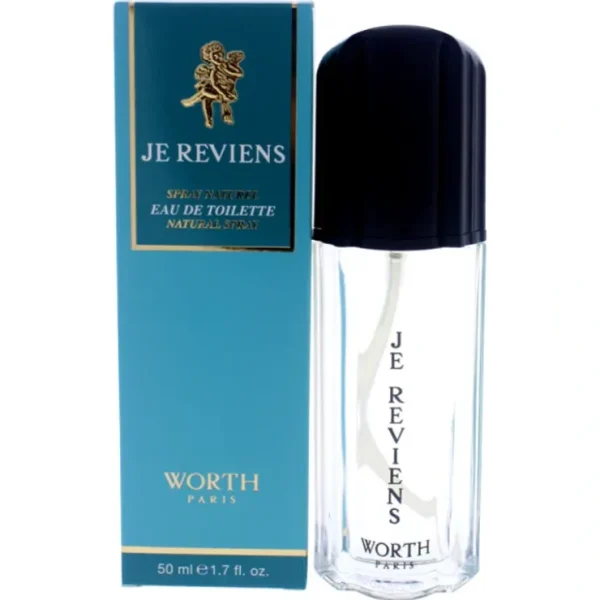 Worth Je Reviens by Worth for Women - 1.7 oz EDT Spray - Fresh Bloom Skin - Premium Skincare Solutions for Nourished, Hydrated, and Radiant Skin Every Day