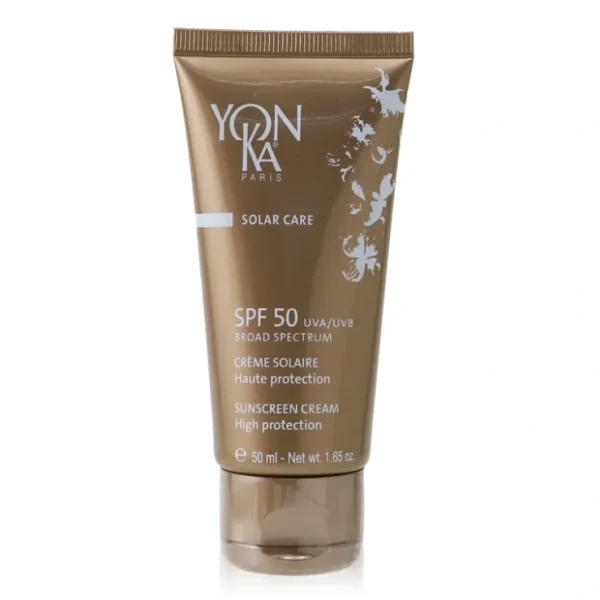 Yonka Solar Care Sunscreen Cream High Protection SPF 50 UVA/UVB 50ml/1.65oz - Fresh Bloom Skin - Premium Skincare Solutions for Nourished, Hydrated, and Radiant Skin Every Day
