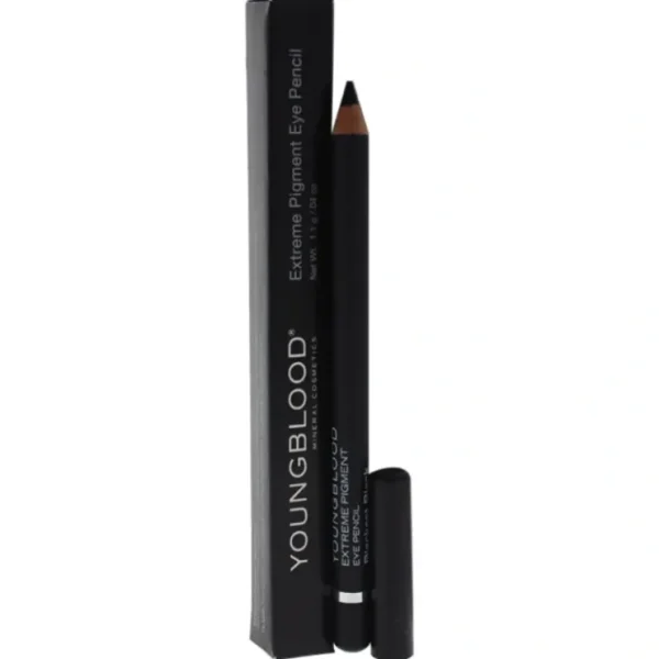 Youngblood Extreme Pigment Eye Pencil - Blackest Black by Youngblood for Women - 0.04 oz Eye Pencil - Fresh Bloom Skin - Premium Skincare Solutions for Nourished, Hydrated, and Radiant Skin Every Day