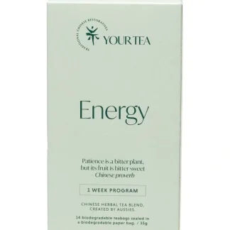 YOUR TEA Chinese Herbal Blend Tea Bags 1 Week Program Energy 14 - Fresh Bloom Skin - Premium Skincare Solutions for Nourished, Hydrated, and Radiant Skin Every Day