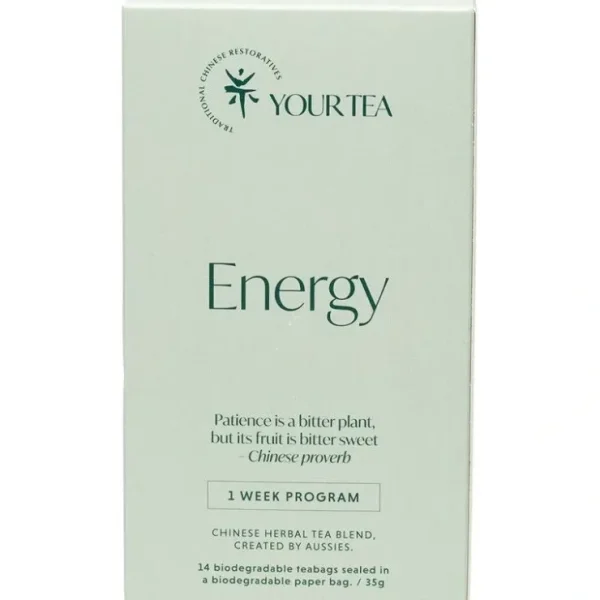 YOUR TEA Chinese Herbal Blend Tea Bags 1 Week Program Energy 14 - Fresh Bloom Skin - Premium Skincare Solutions for Nourished, Hydrated, and Radiant Skin Every Day