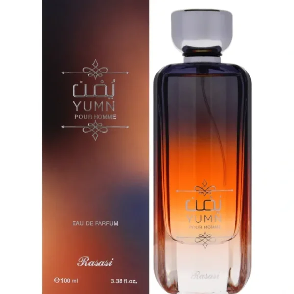 Yumn by Rasasi for Men - 3.38 oz EDP Spray - Fresh Bloom Skin - Premium Skincare Solutions for Nourished, Hydrated, and Radiant Skin Every Day
