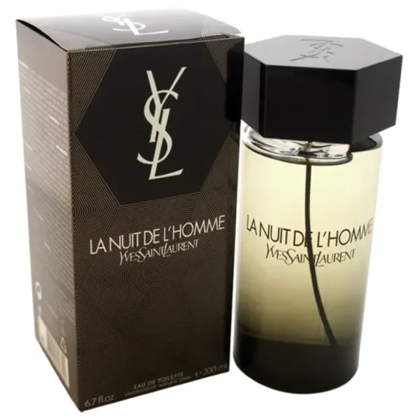 Yves Saint Laurent La Nuit De LHomme by Yves Saint Laurent for Men - 6.7 oz EDT Spray - Fresh Bloom Skin - Premium Skincare Solutions for Nourished, Hydrated, and Radiant Skin Every Day