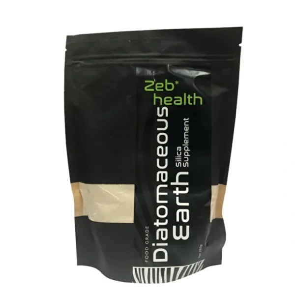Zeb Health Diatomaceous Earth Silica Supplement 250g - Fresh Bloom Skin - Premium Skincare Solutions for Nourished, Hydrated, and Radiant Skin Every Day