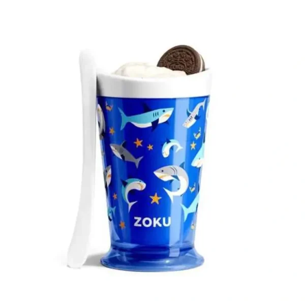 ZOKU Shark Slush/Shake Maker - Blue Fixed Size - Fresh Bloom Skin - Premium Skincare Solutions for Nourished, Hydrated, and Radiant Skin Every Day